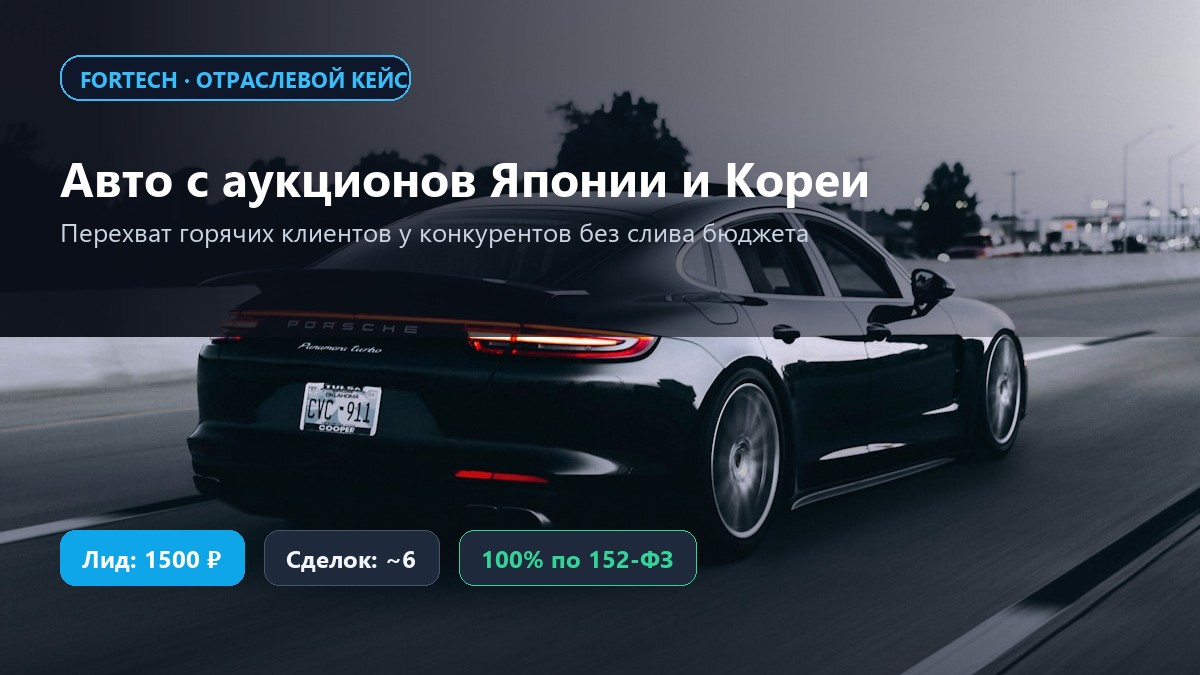 Авторынок после повышения утильсбора: как автодилерам и импортерам авто из Азии привлекать покупателей с CPL 1 500 ₽