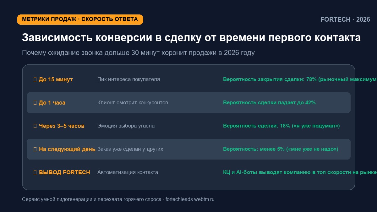 Инфографика воронки: Почему 70% клиентов сбрасывают звонки: как Kaspersky WhoCalls, антиспам Яндекса и «Антифрод» убили дозвоны и почему продажи уходят в связку согревающих мессенджеров